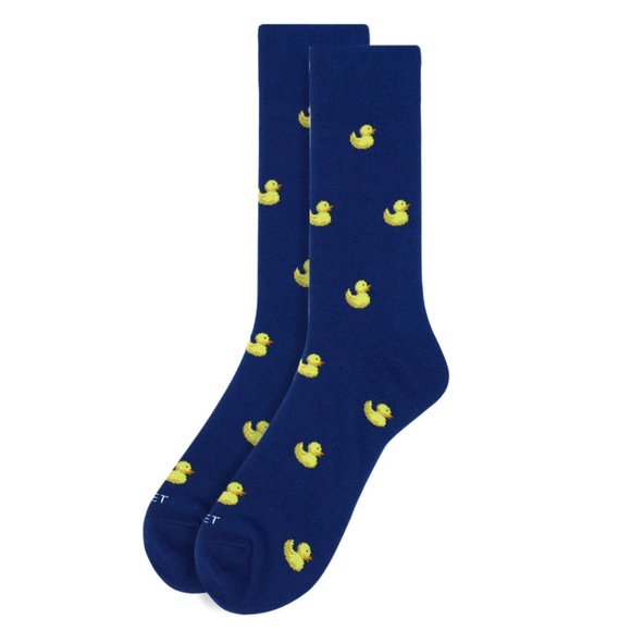Finery Mens Wear Other - Men's Rubber Duck Premium Collection Novelty Socks